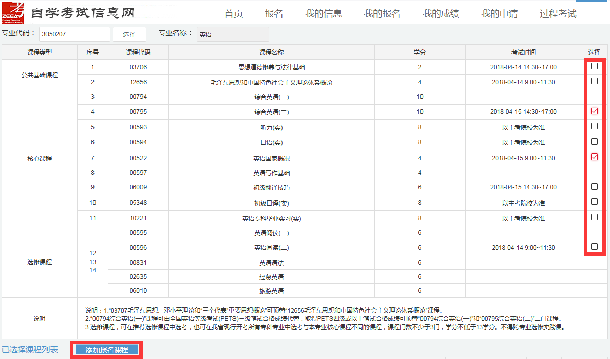 浙江省自學(xué)考試報(bào)名指南：社會(huì)考生-續(xù)考生